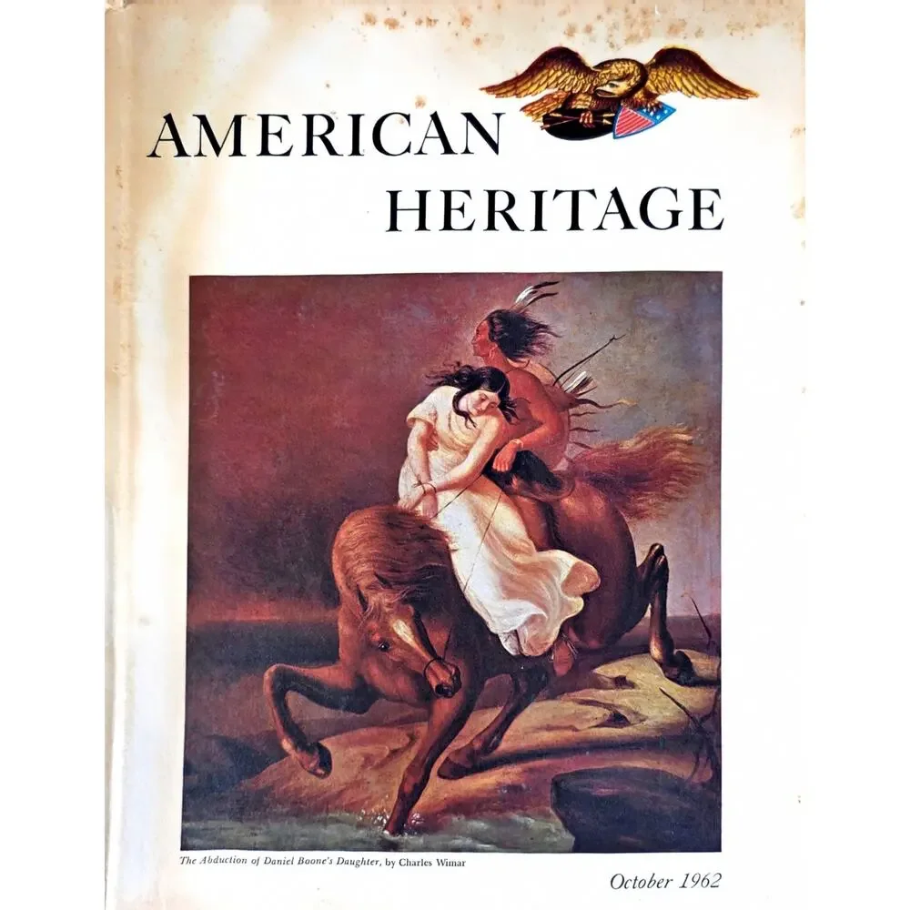 Vintage American Heritage Lot 0f 37 HC Books 1950s - 1970's Not A Complete Set